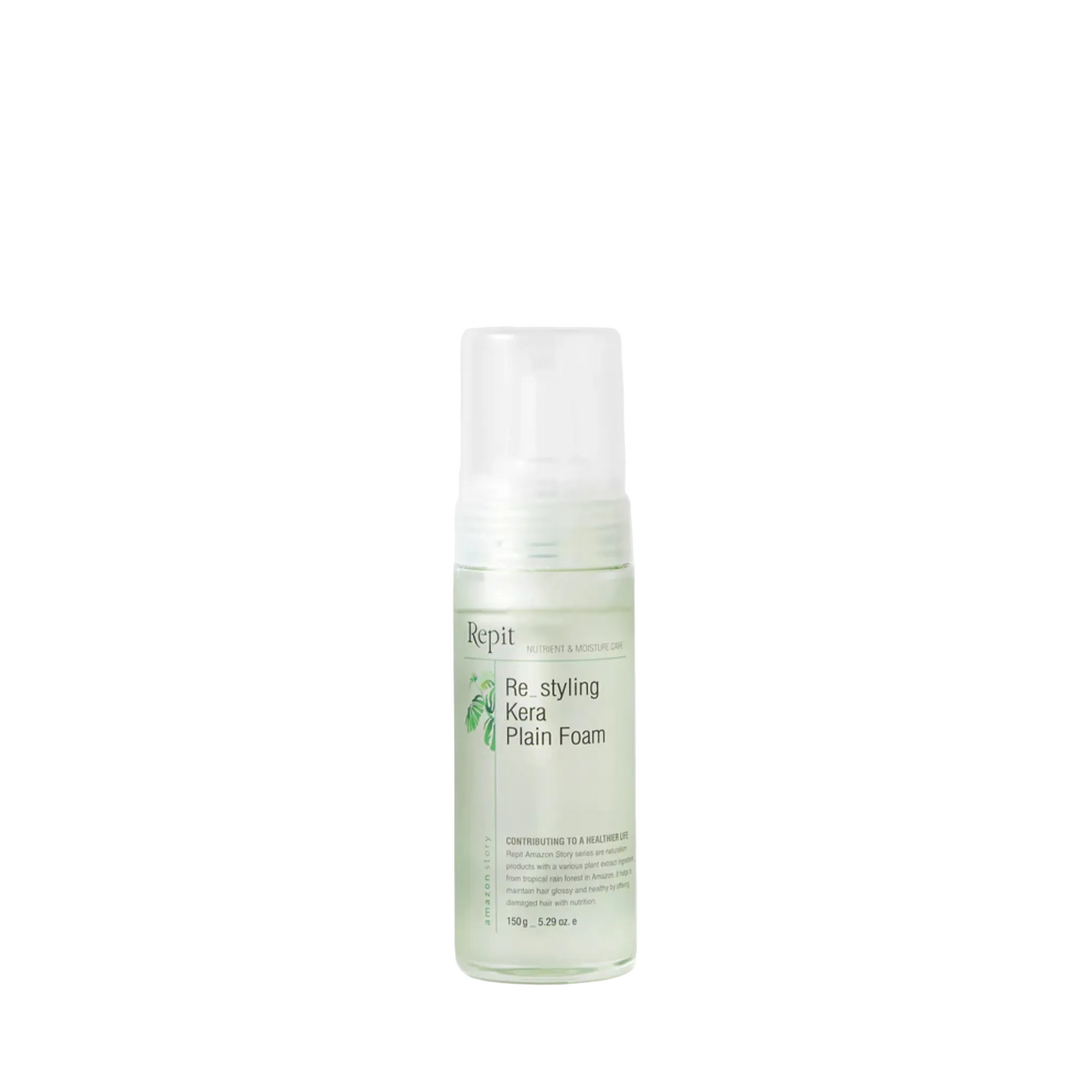 repit re_styling kera plain foam 150 ml / 5.29 fl oz