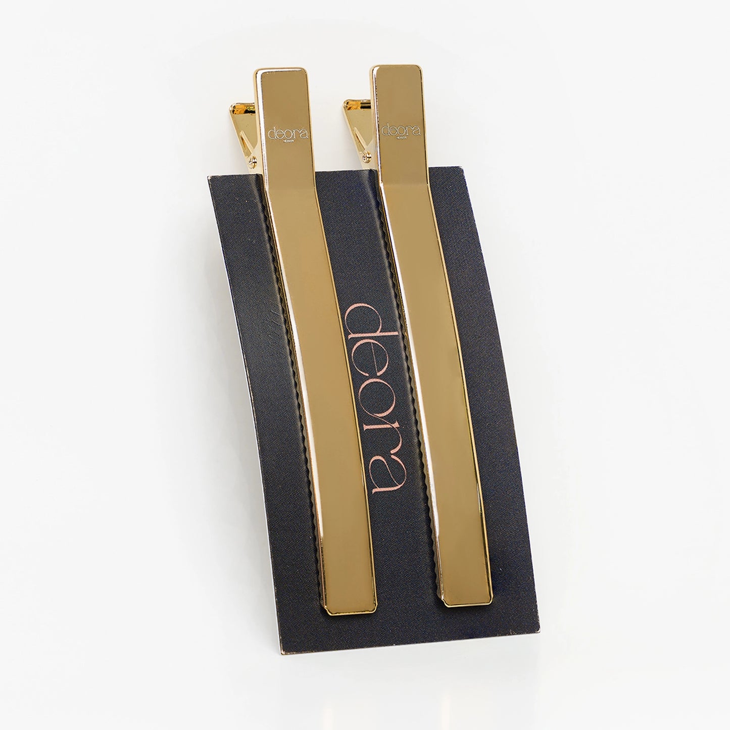 deora luxe stainless steel bar clips – set of 2