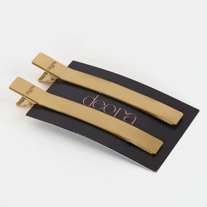 Deora Luxe Stainless Steel Bar Clips – Set of 2