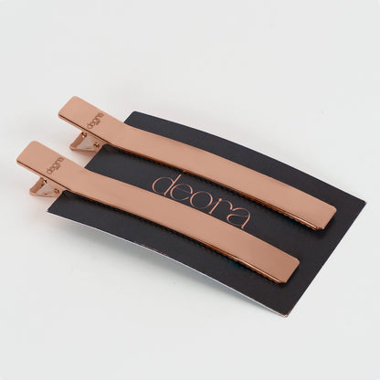 Deora Luxe Stainless Steel Bar Clips – Set of 2